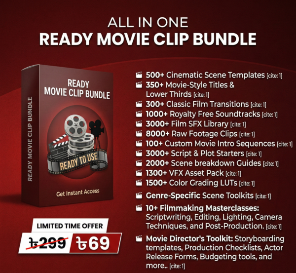ready movie clip bundle