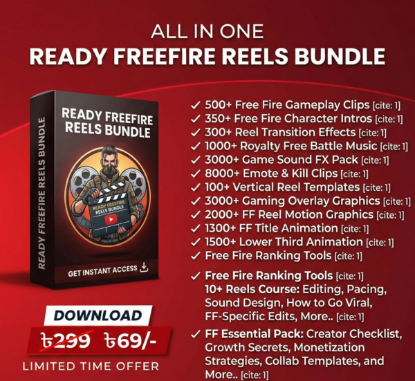 ready freefire reels bundle